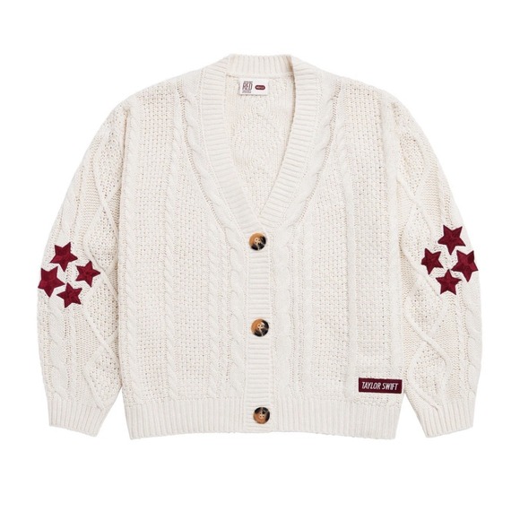 Taylor Swift Cardigan Red Edition Taylor's Version Size XS/S In Hand NWT - Picture 2 of 4